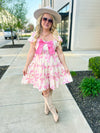 Creme Bow Dress-Davi & Dani