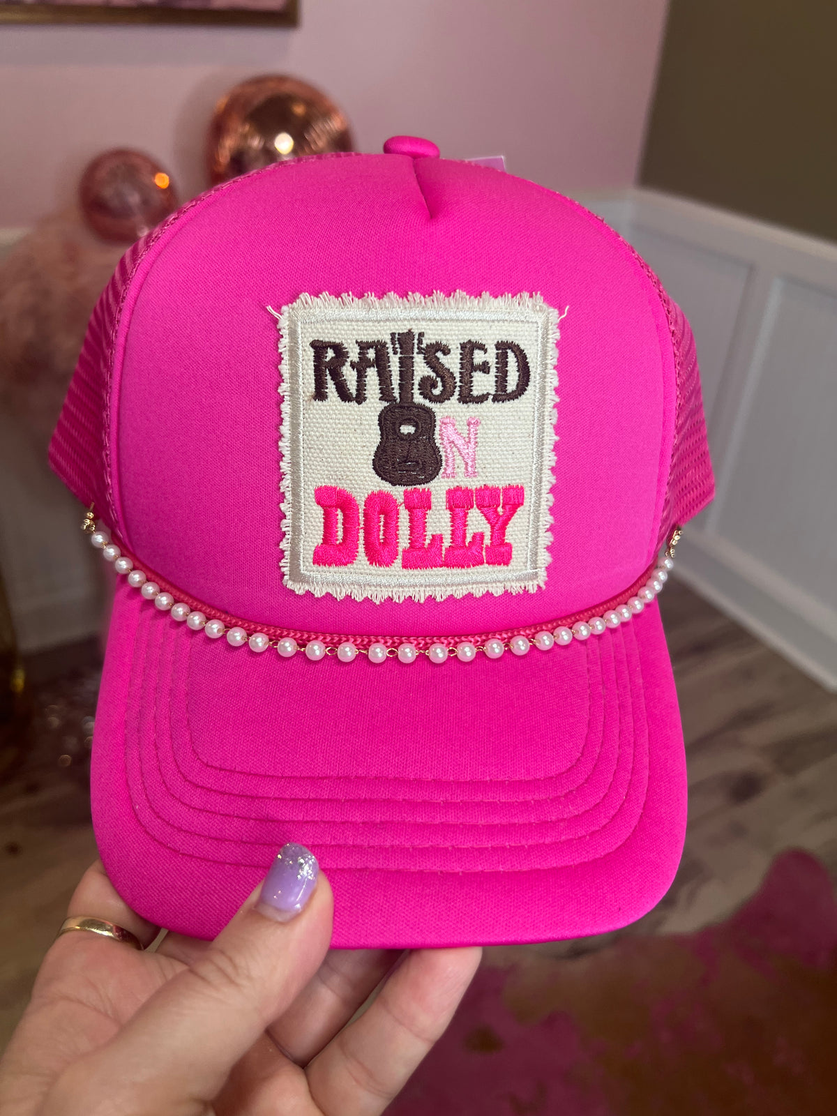 Pink Nashville Cap