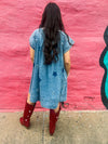 Star Denim Dress