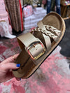Gold Sandals