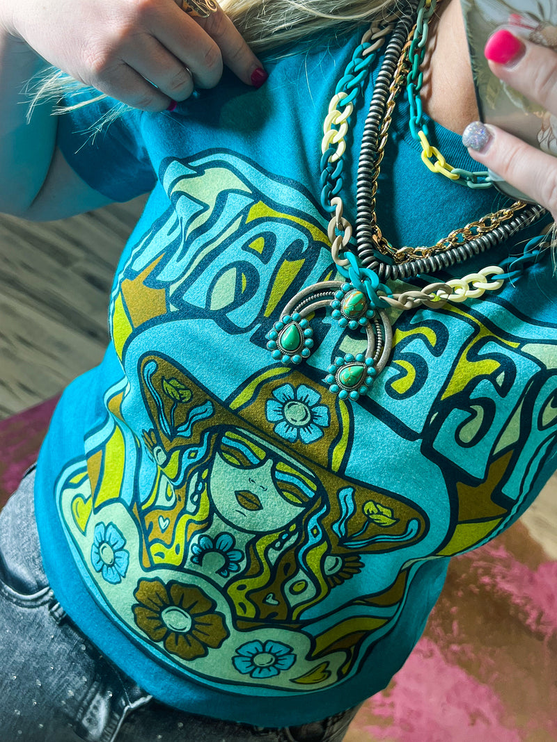 Turquoise Chain Necklace