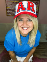 State Trucker Caps-Red, White, Blue