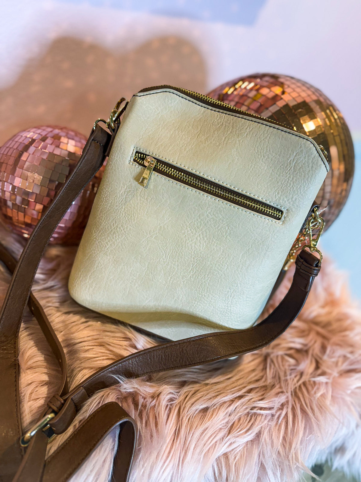 Two Toned Crossbody Bag