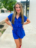 Blue Romper
