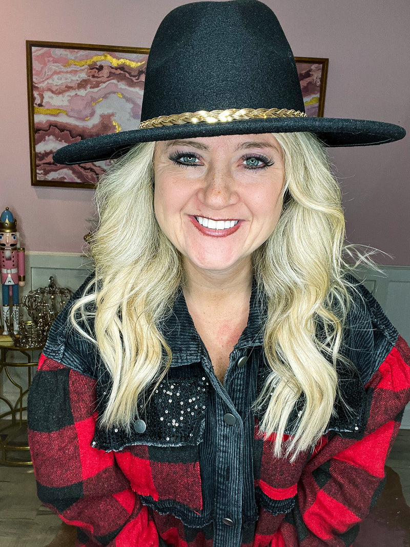 Black Chain Fedora