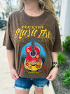 Country Music Mineral Wash Tee