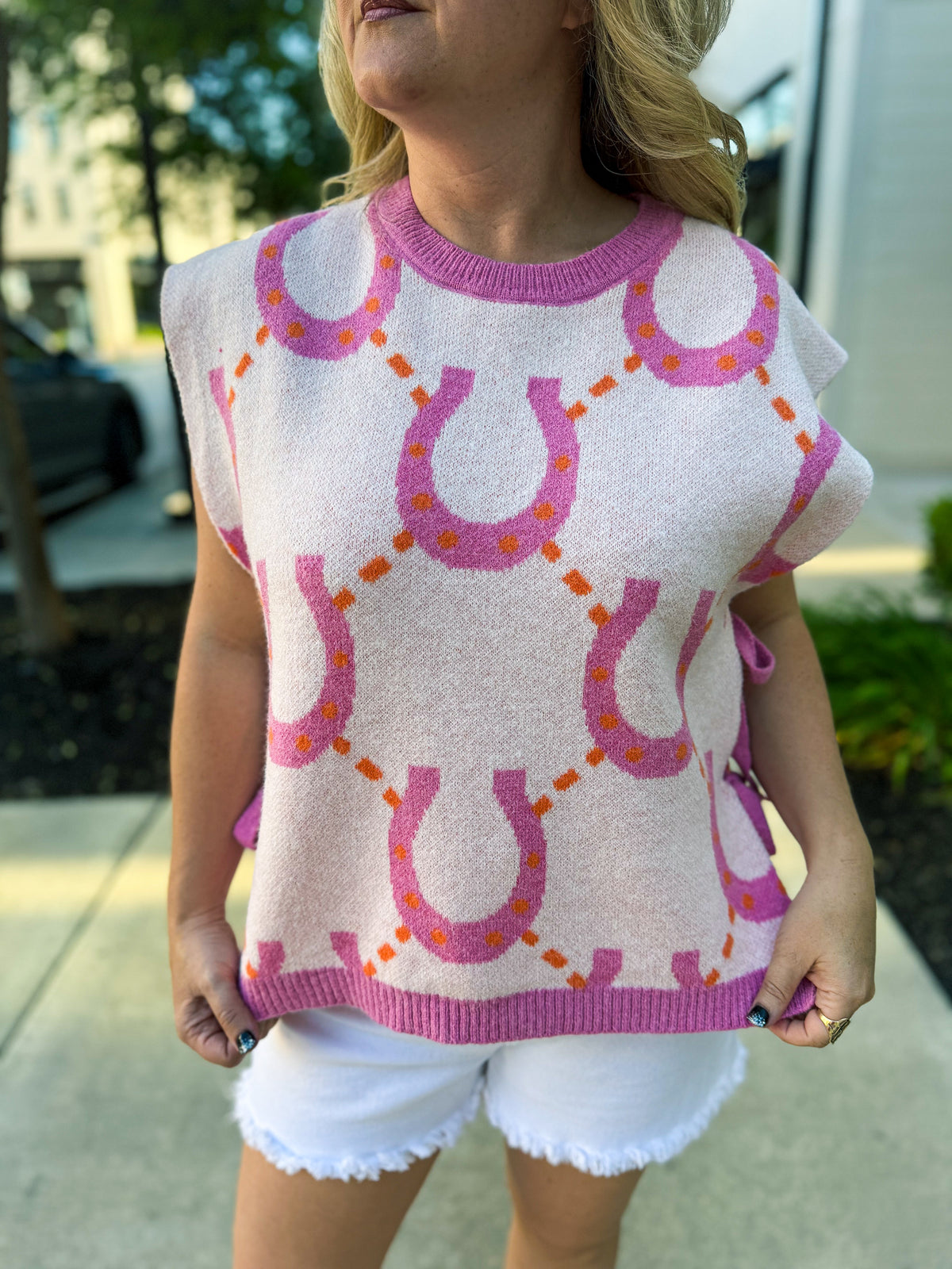 Horseshoe Sweater Vest