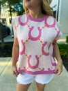 Horseshoe Sweater Vest