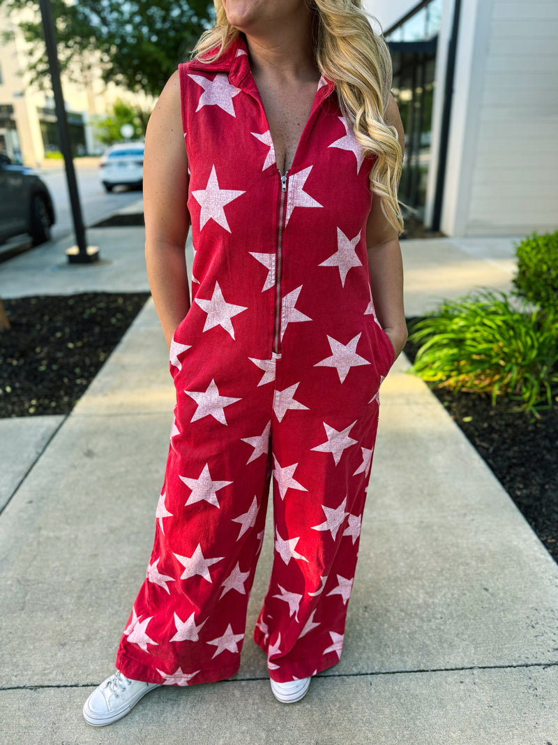Red Star Jumpsuit