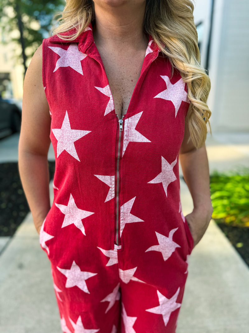 Red Star Jumpsuit