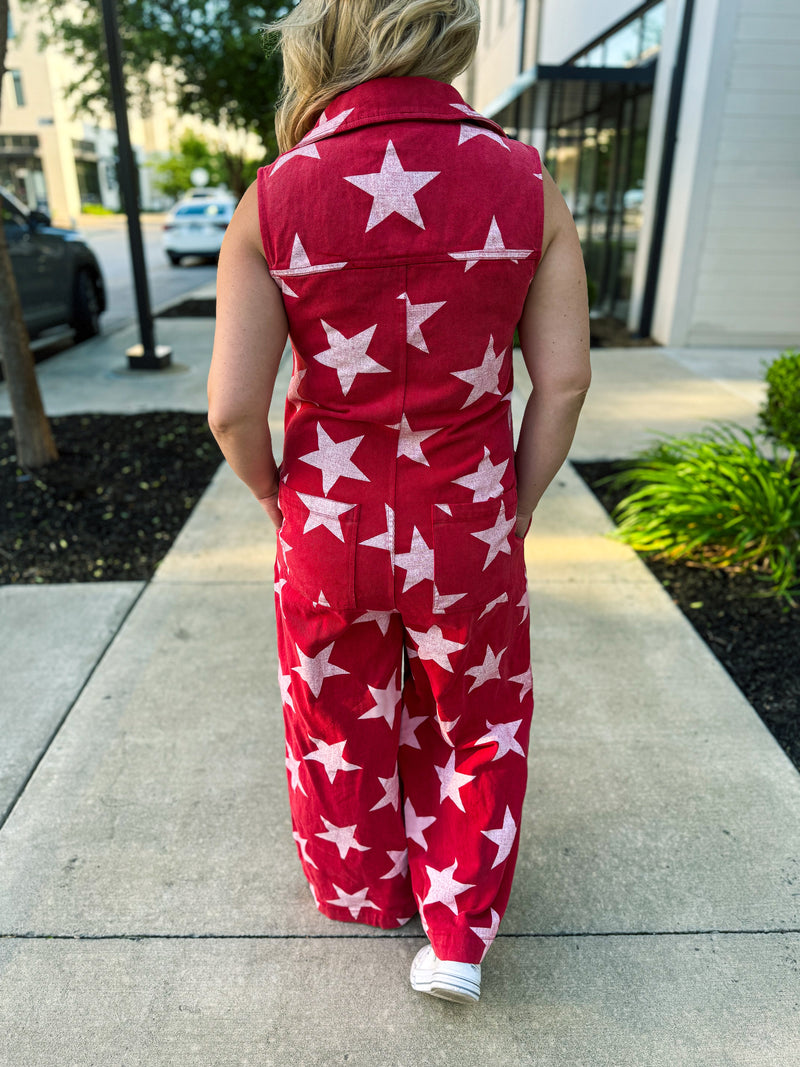 Red Star Jumpsuit