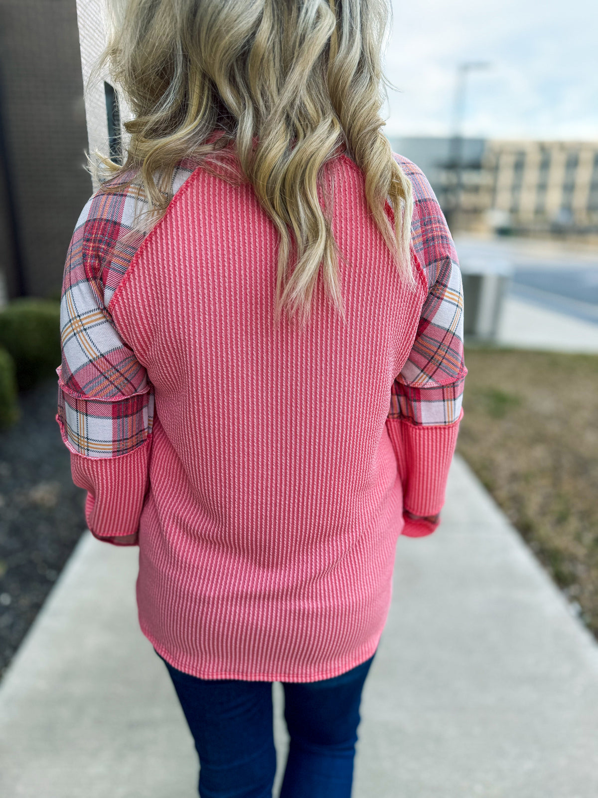Pink Patchwork Top