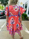 Coral Umgee Dress