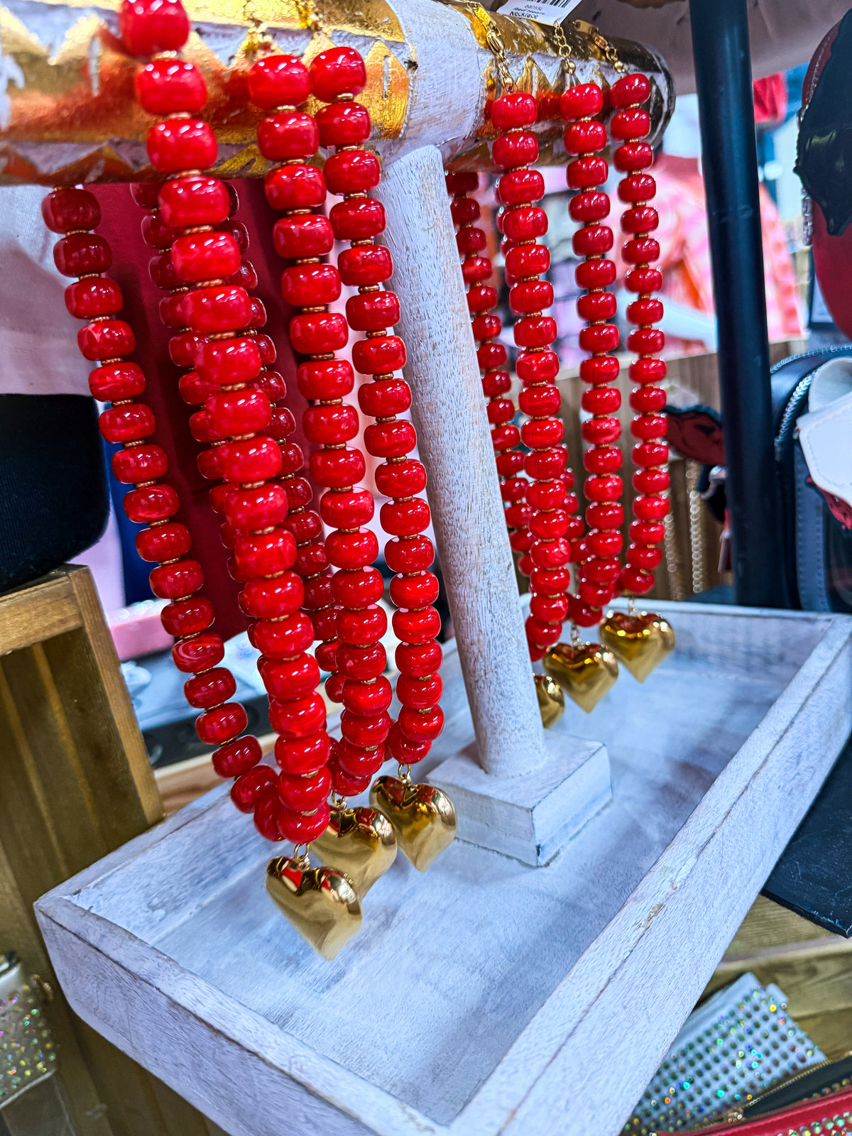 Red Heart Necklace