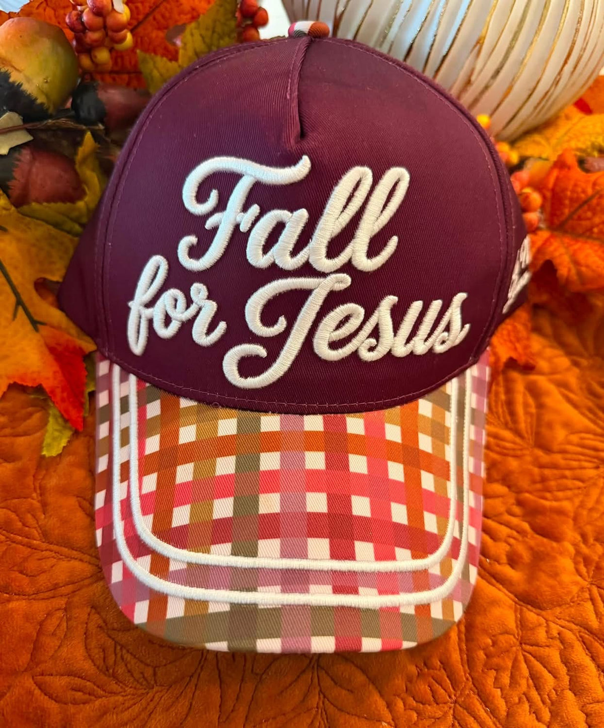 Fall For Jesus Cap