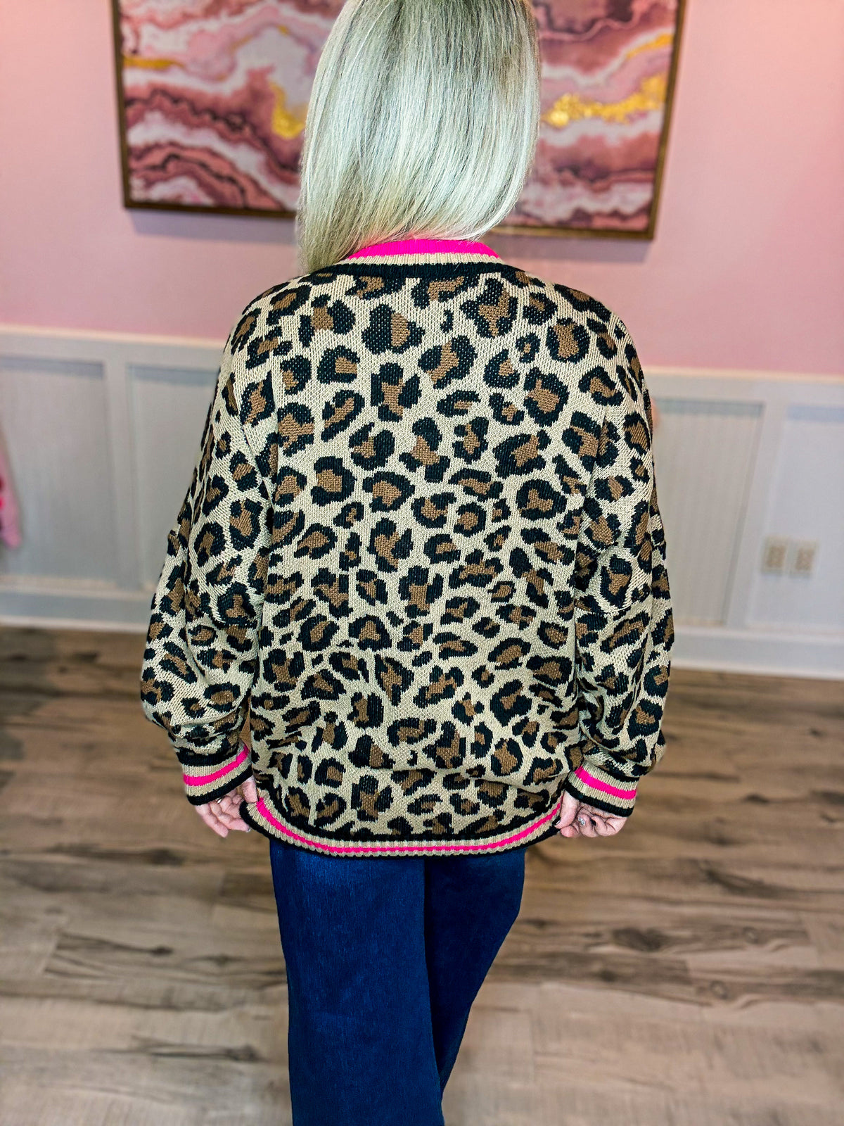 Jess Lea Leopard Cardigan