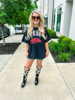 Black Razorback Graphic Tee