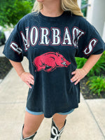 Black Razorback Graphic Tee