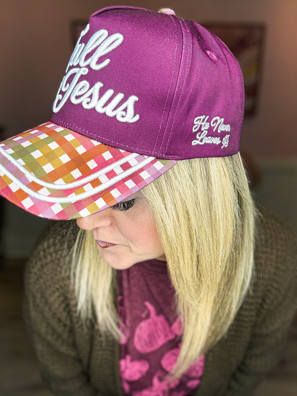 Fall For Jesus Cap