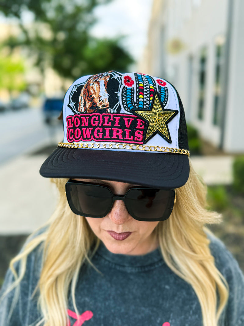 Long Live Cowgirls Cactus Cap