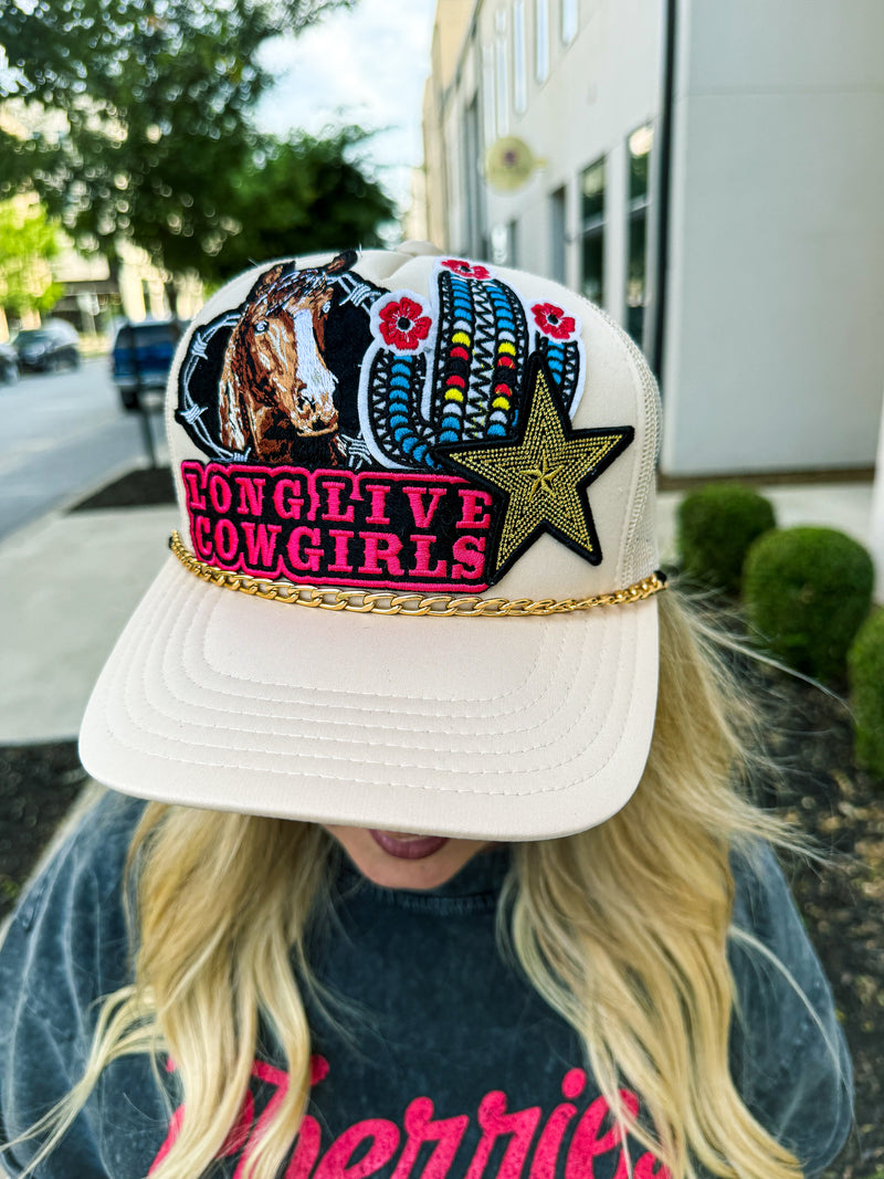 Long Live Cowgirls Cactus Cap