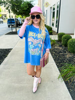 Rock N Roll Tee-Blue