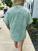 Long Live Cowgirls Tee-Green