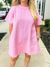 Pink Pocket Dress-Day & Moon