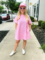 Pink Pocket Dress-Day & Moon