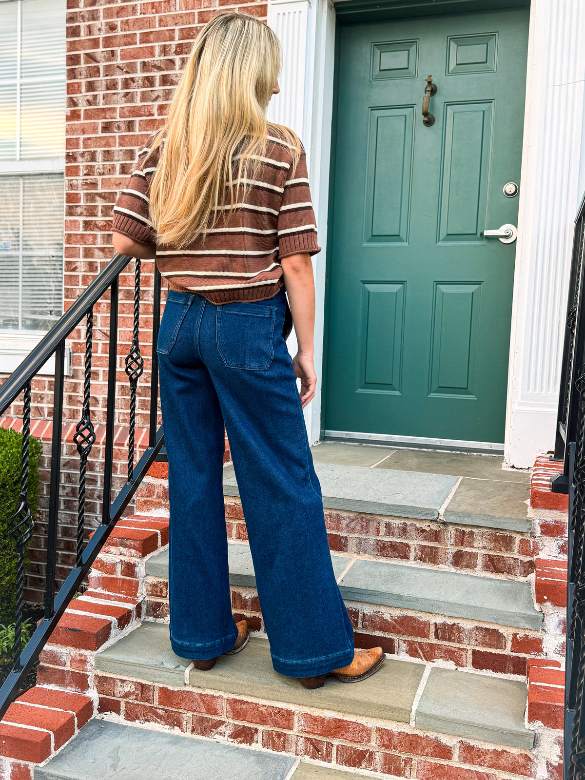 Judy Blue Retro Wide Leg Jeans
