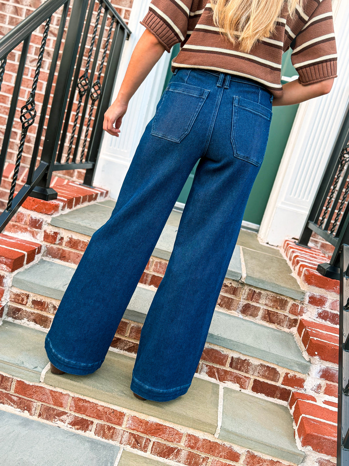 Judy Blue Retro Wide Leg Jeans
