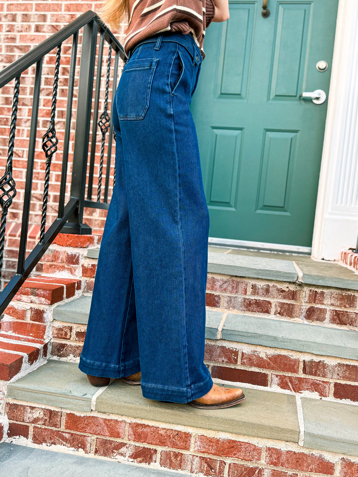Judy Blue Retro Wide Leg Jeans