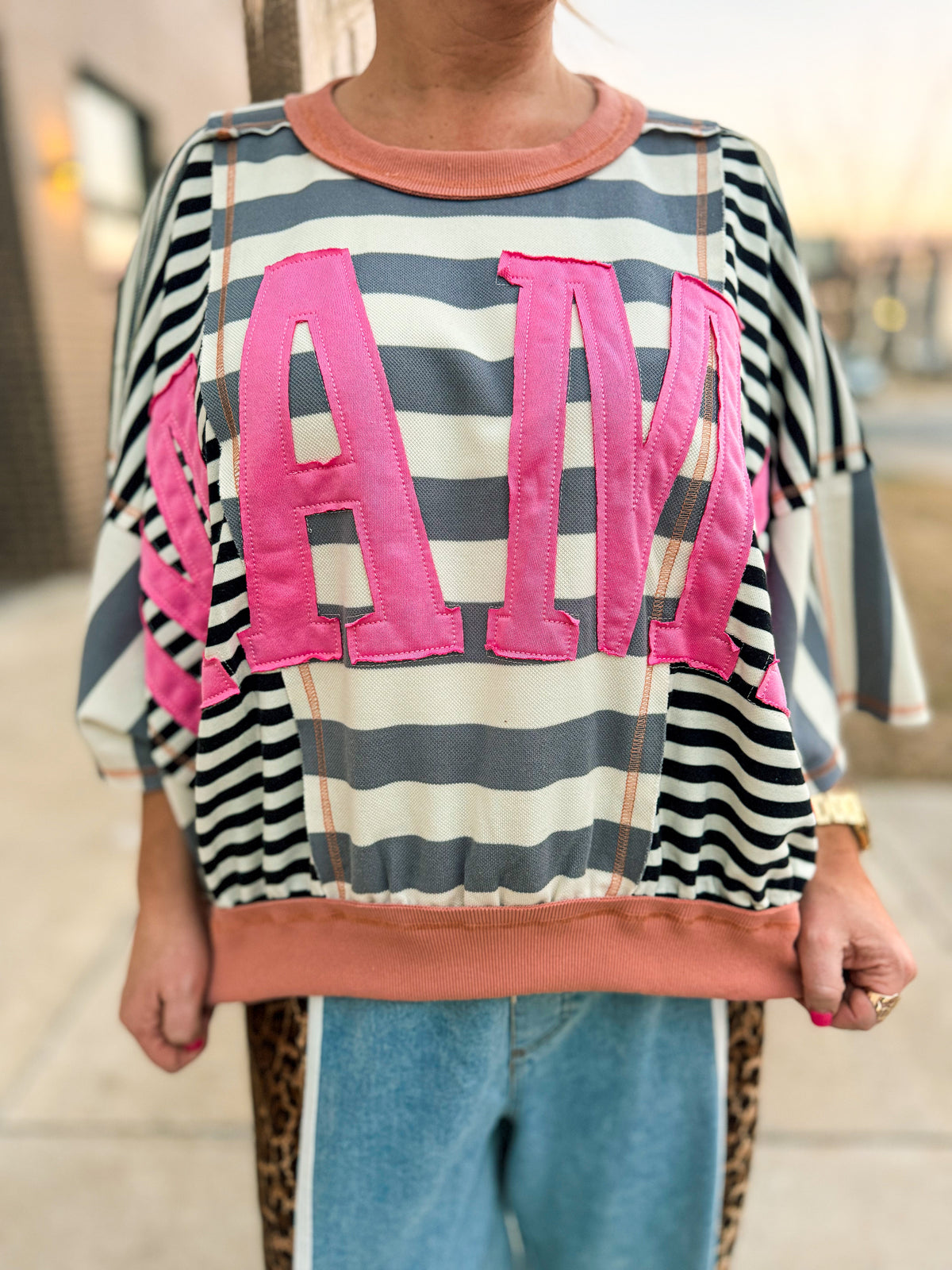 Mama Leopard Top-Bibi