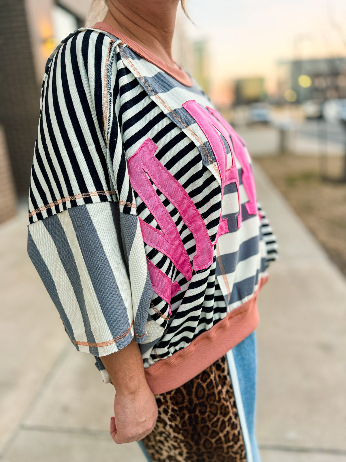 Mama Leopard Top-Bibi