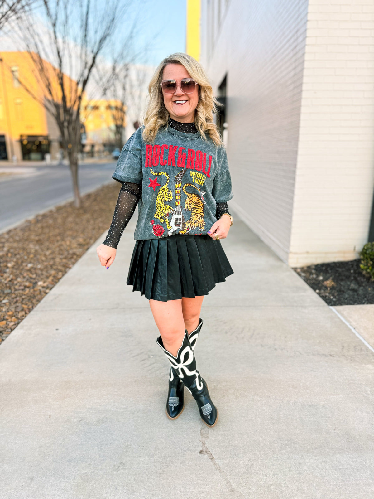 Zutter Rock N Roll Tee-Black