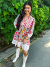 Boho Bubble Sleeve Dress
