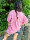 Boots N Bows Tee-Pink