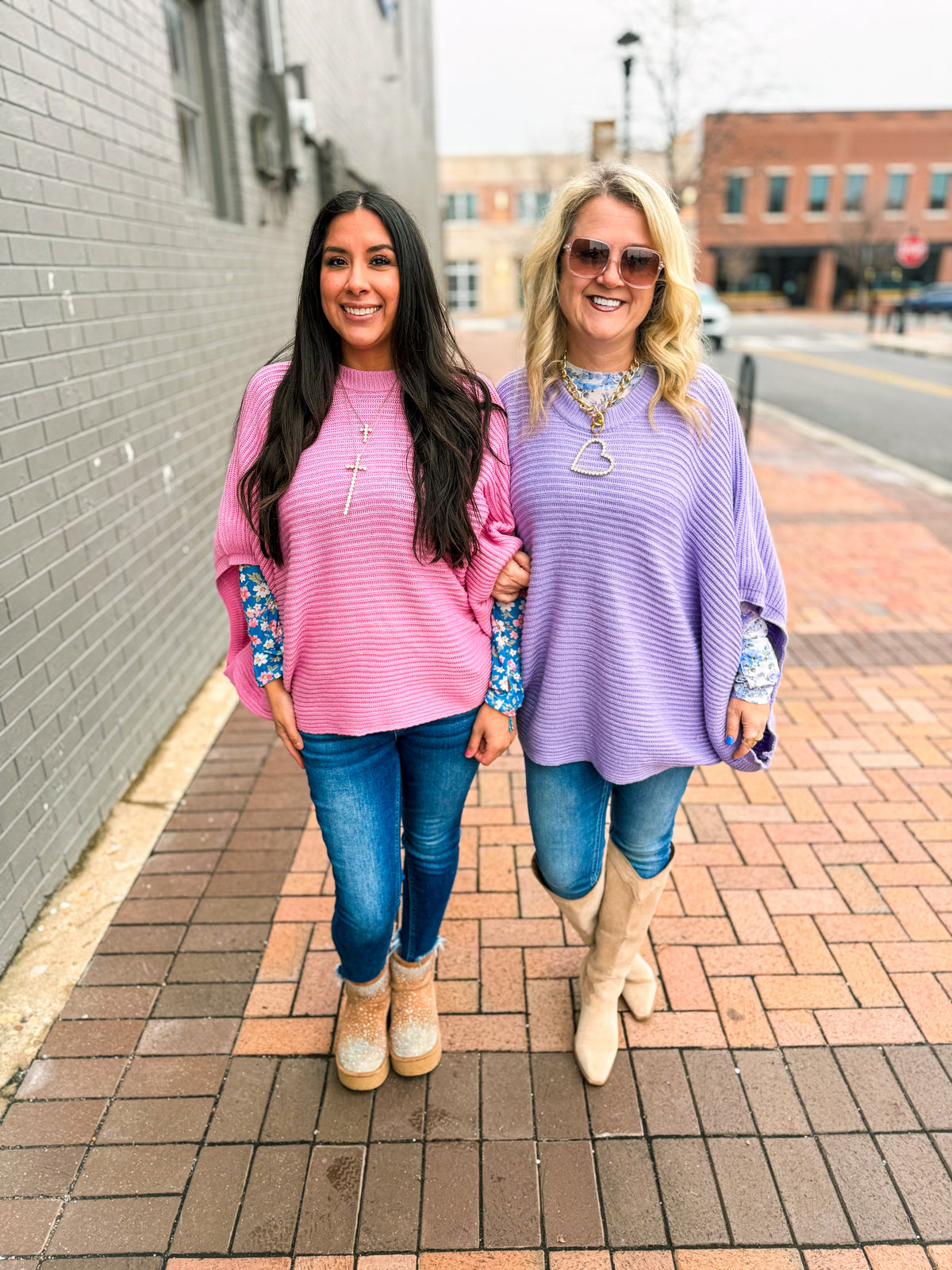 Pink Poncho