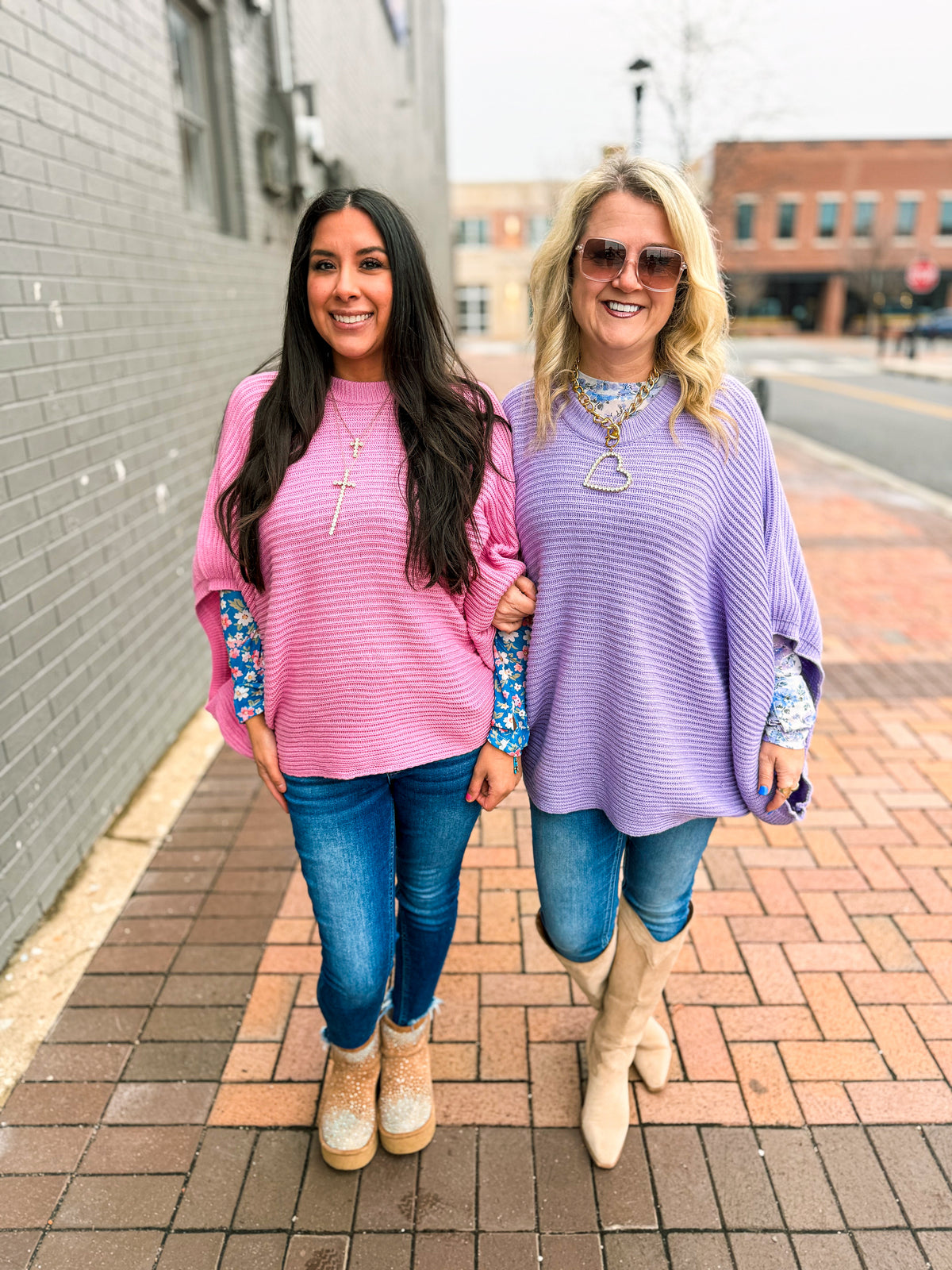 Pink Poncho