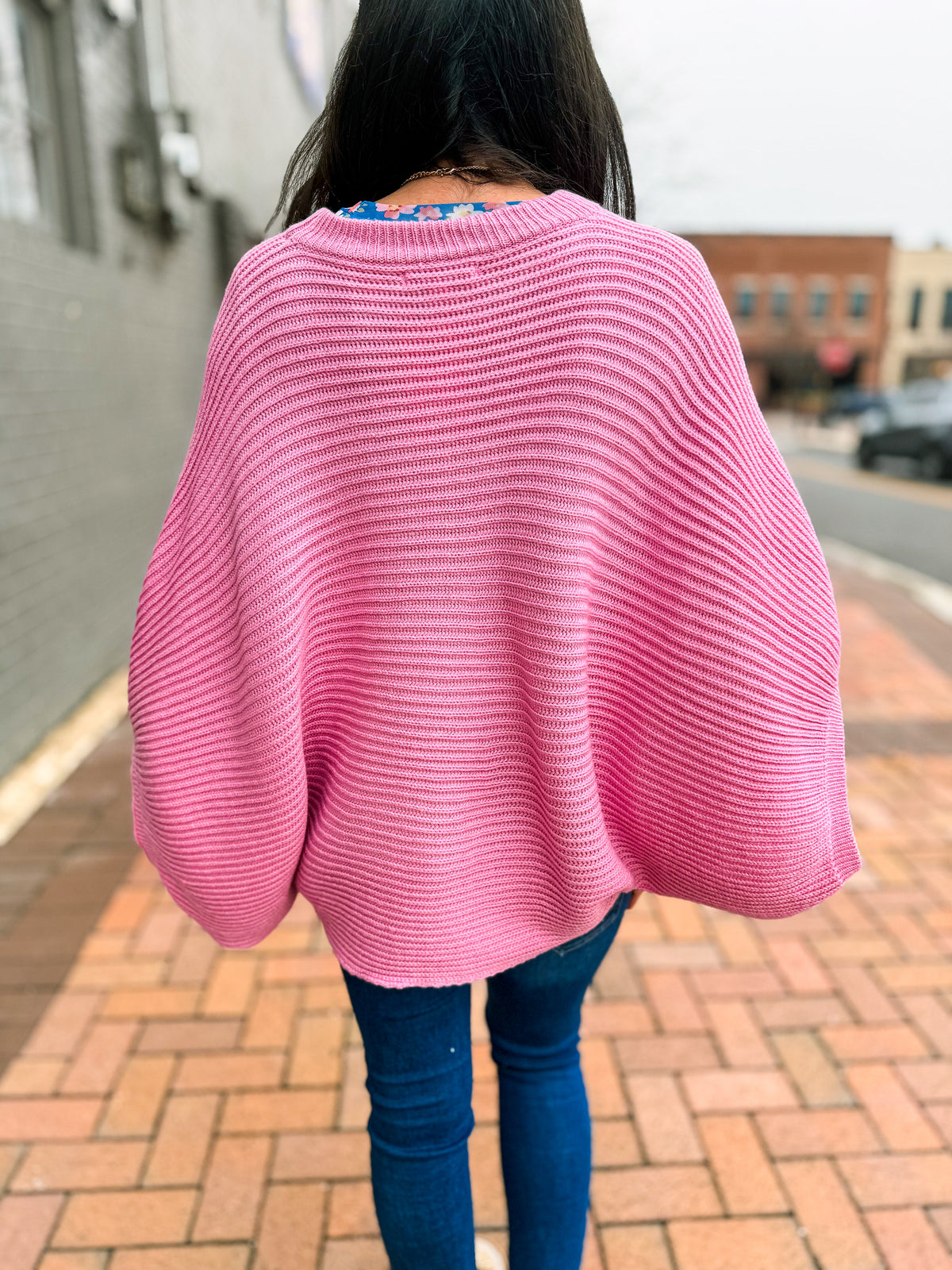 Pink Poncho
