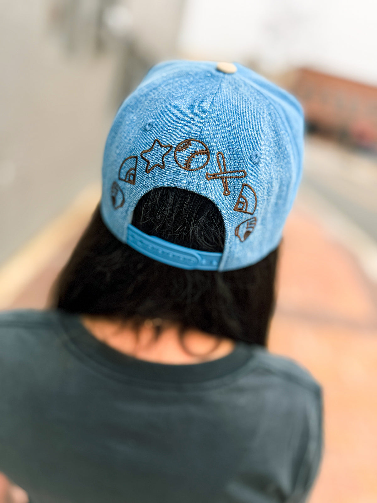 Leopard Baseball Mom Cap