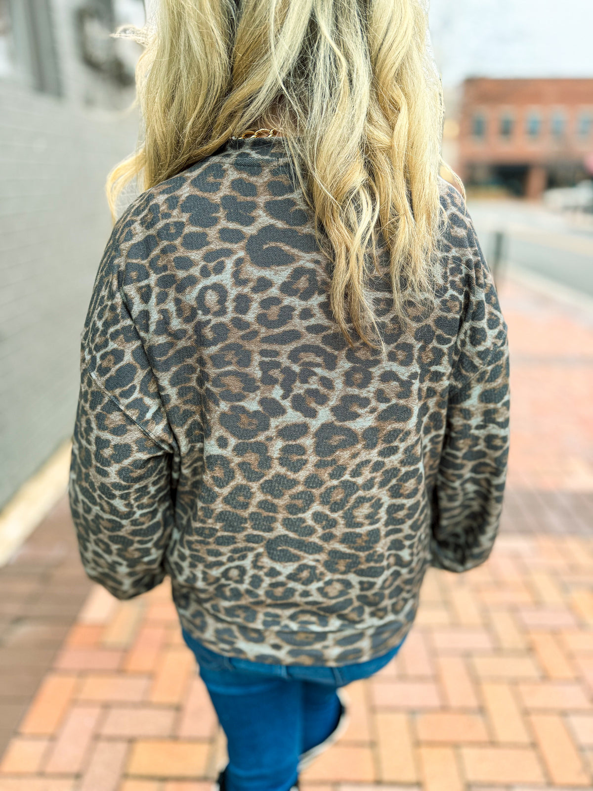 Leopard Rock N Roll Top-Zutter