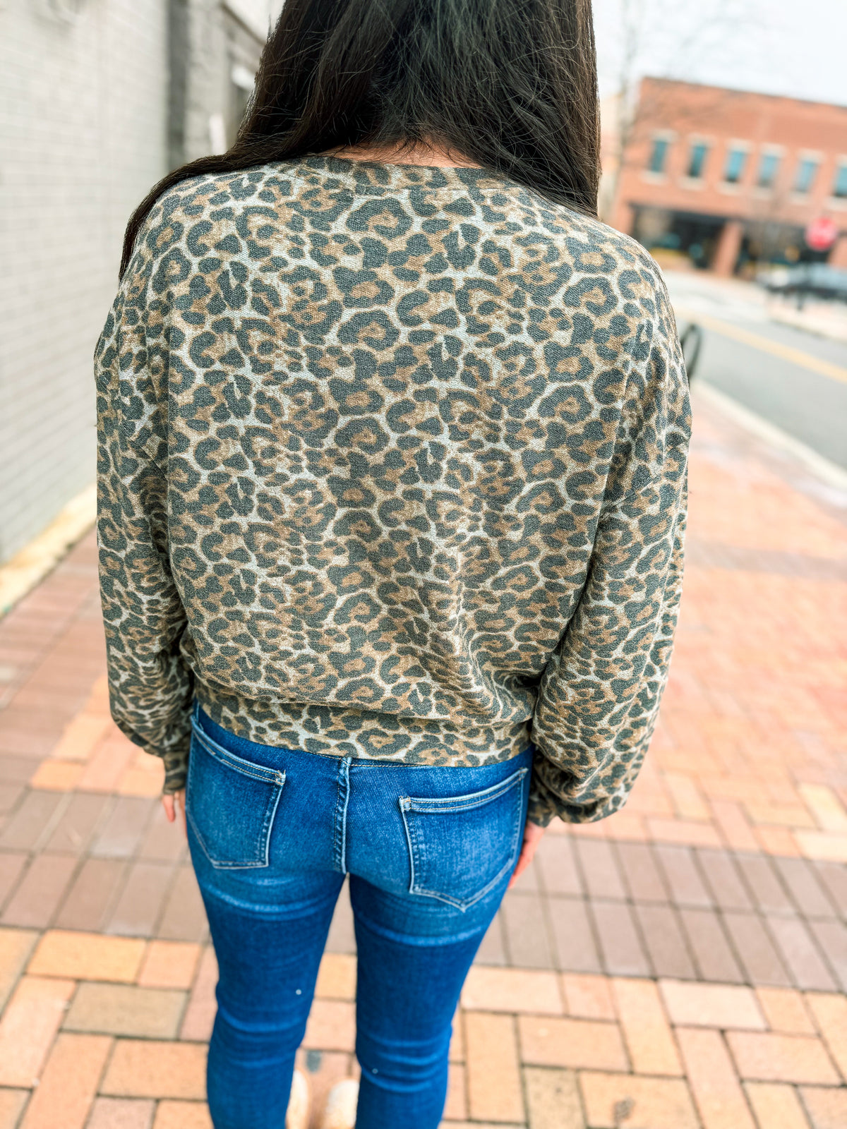 Leopard Star Rock N Roll Top-Zutter