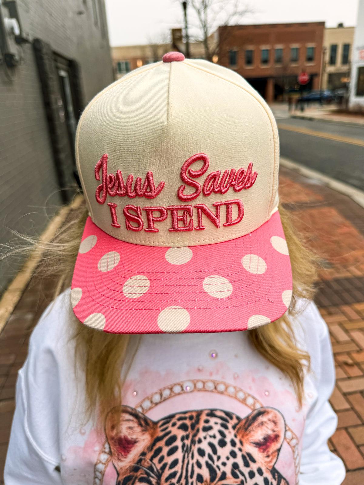 Jesus Saves I Spend Cap