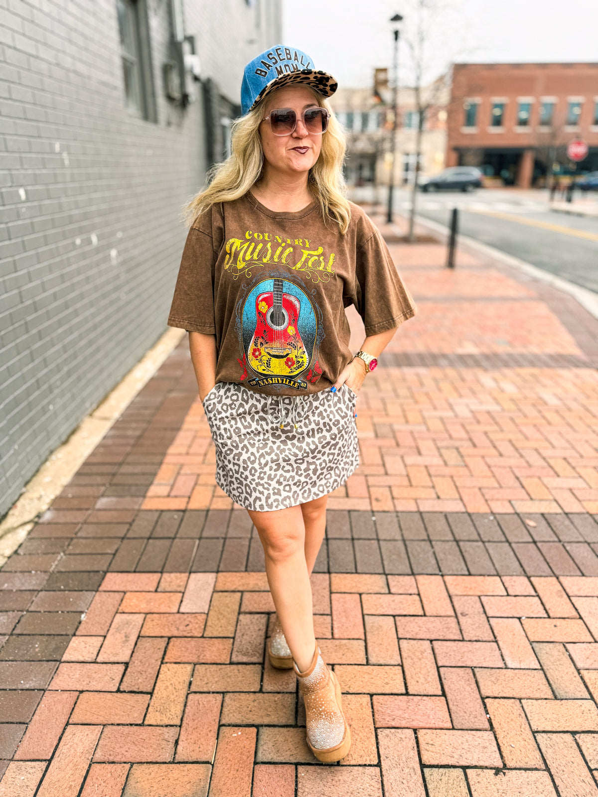 Leopard Skort-Jess Lea
