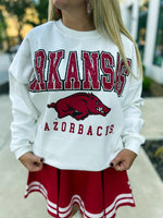White Arkansas Sweatshirt
