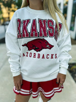 White Arkansas Sweatshirt