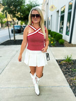 Halter Sweater Top-Day & Moon