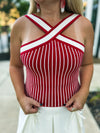 Halter Sweater Top-Day & Moon