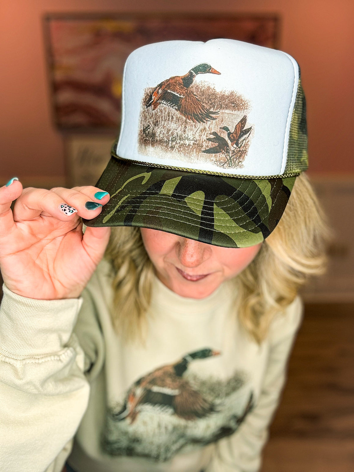 Camo Duck Cap